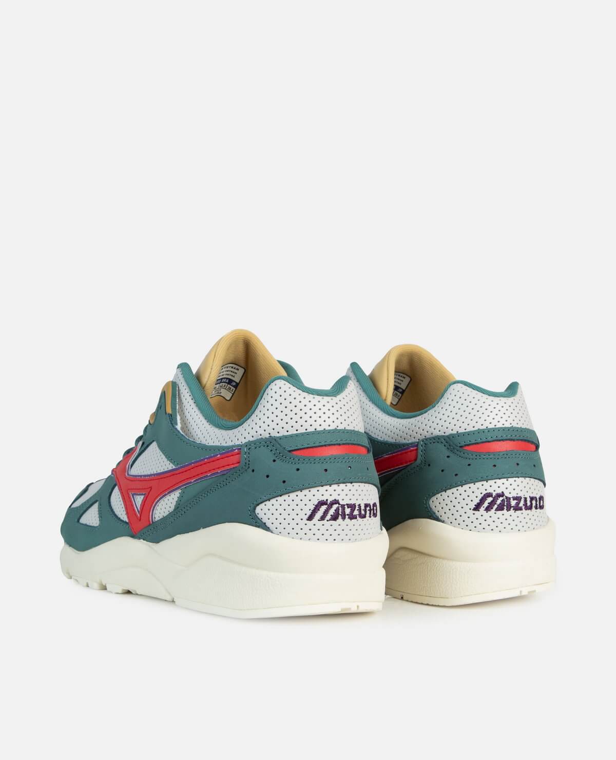 product - Mizuno x Patta Sky Medal - Ivory / Red / Green - D1GD211902