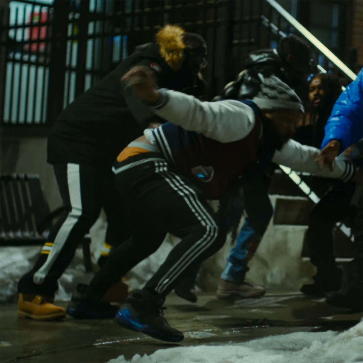 Nas "Wave Gods" feat. Nike Dunk Low "Bronze Eclipse", Air Jordan 8 Retro "Aqua" & adidas Yeezy Desert Boot "Rock"