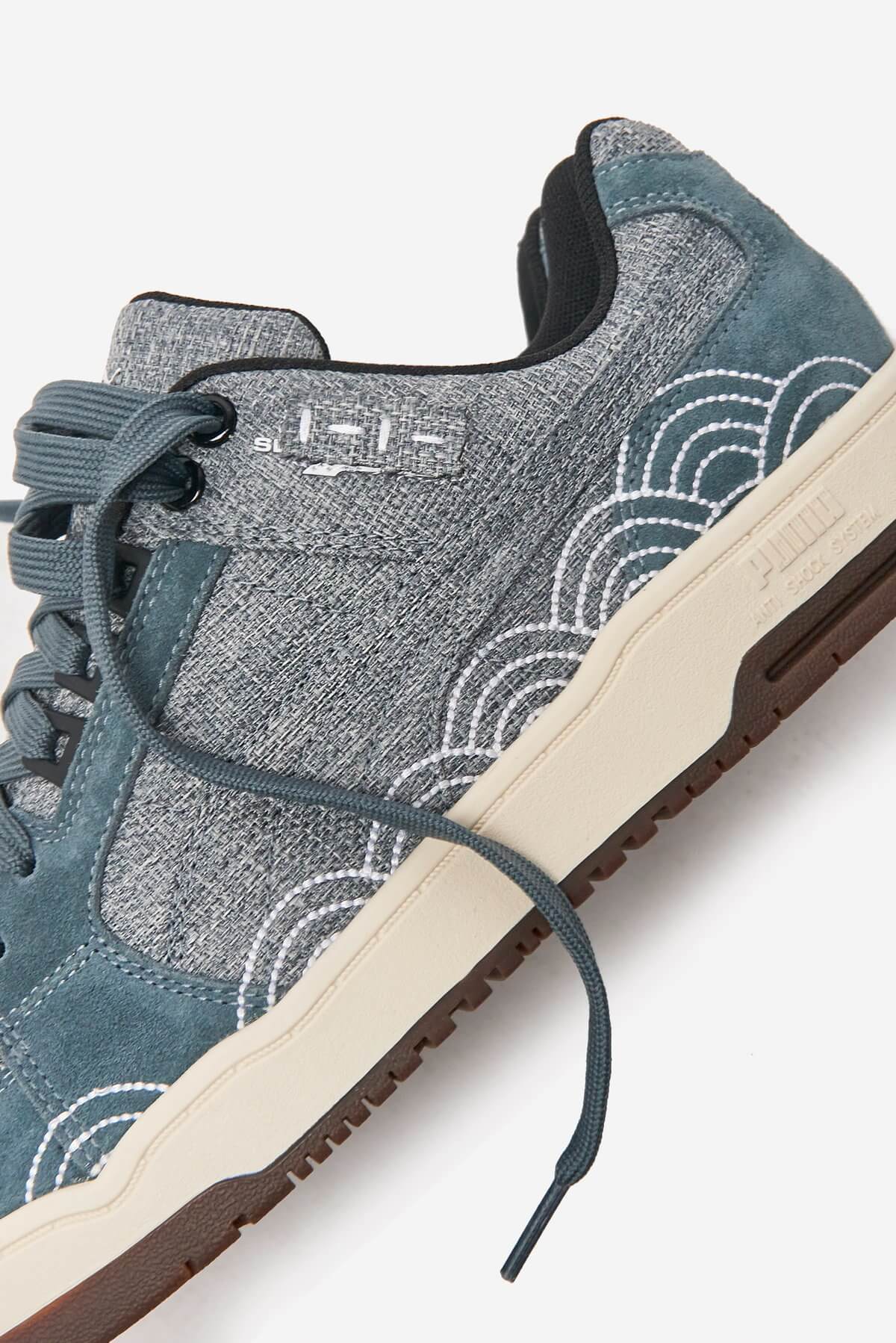close-up Puma Slipstream Lo - Sashiko