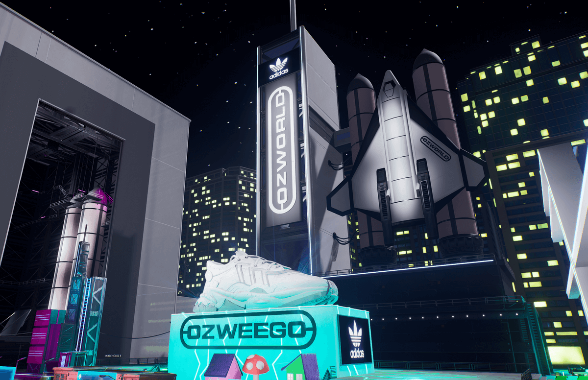 adidas Originals Ozworld im Fortnite Game