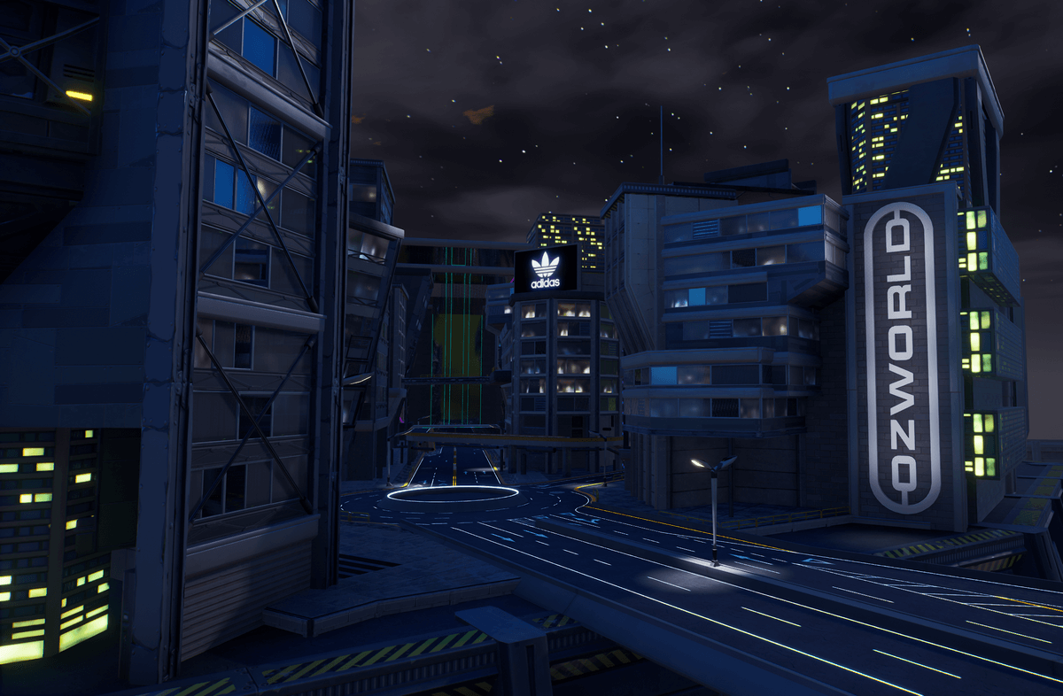 adidas Originals Ozworld-Hub in Fortnite