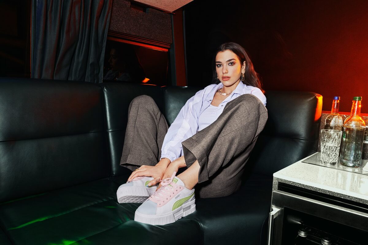 Puma Mayze Lth Pop White / Arctic Ice