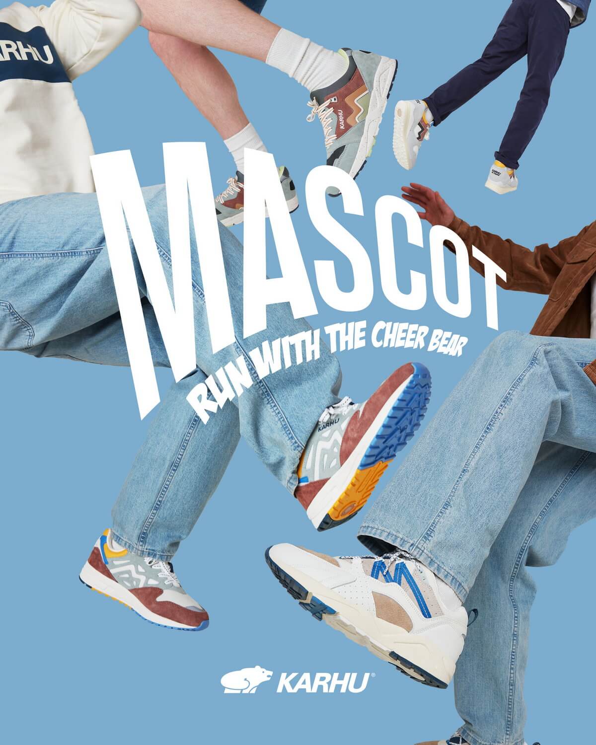 Karhu "Mascot Pack II" feat. Fusion 2.0, Aria 95, Legacy 96 & Synchron Classic