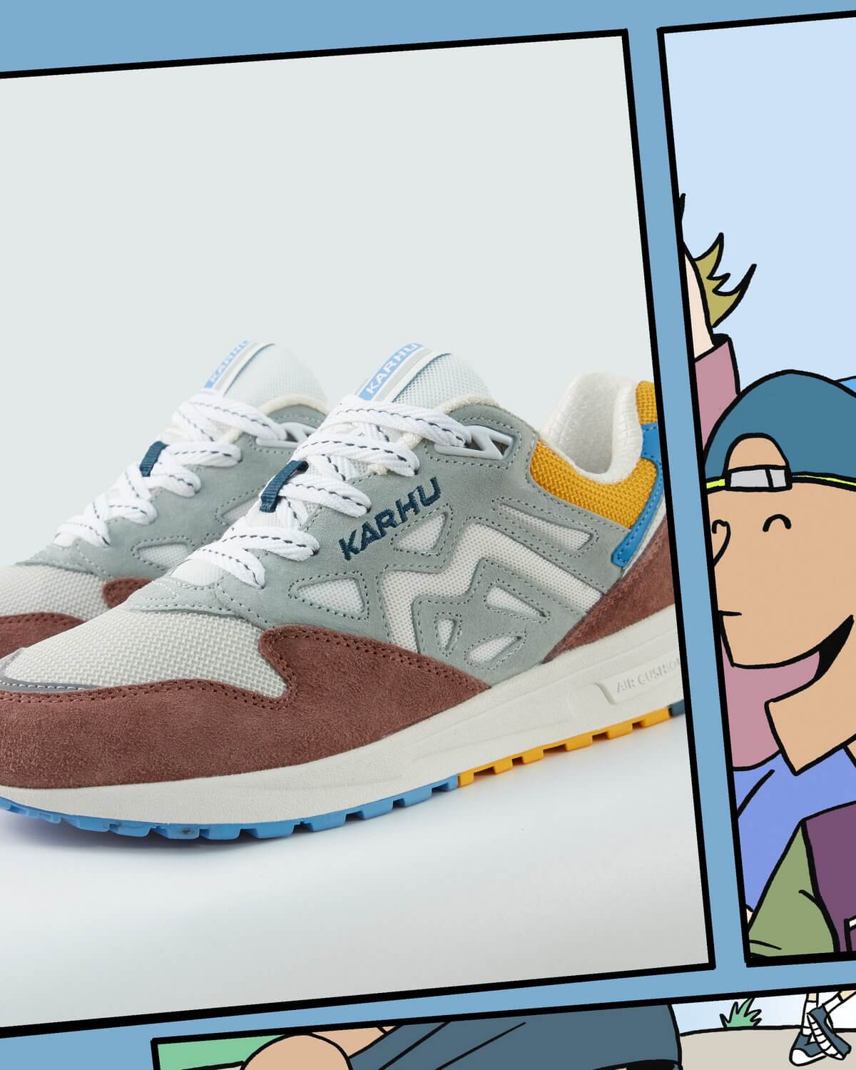 Karhu - Legacy 96 - Mascot Pack 2 - Beaver Fur / Pigeon - F806034