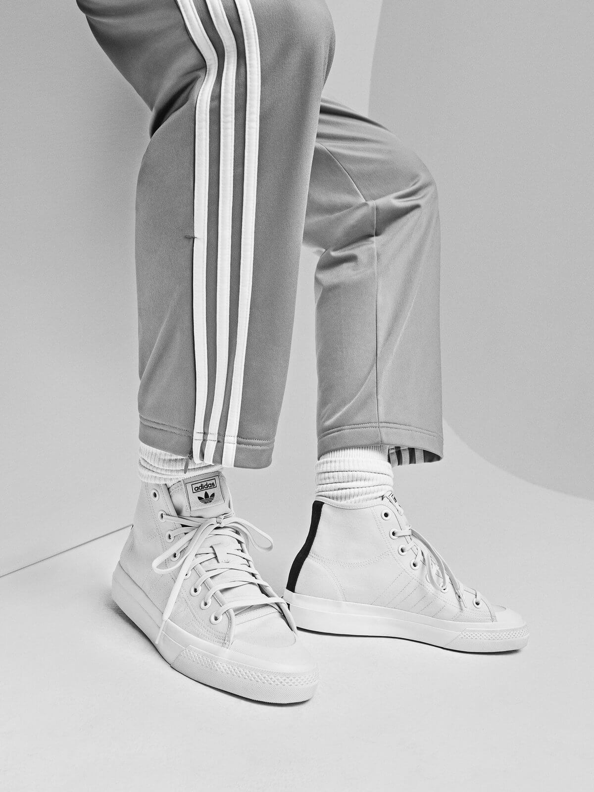 on foot - adidas Originals by Parley Nizza Hi - GV7607