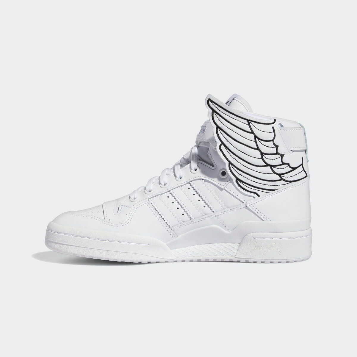 adidas x Jeremy Scott Forum High "Wings 4.0" - Footwear White/Core Black - GX9445