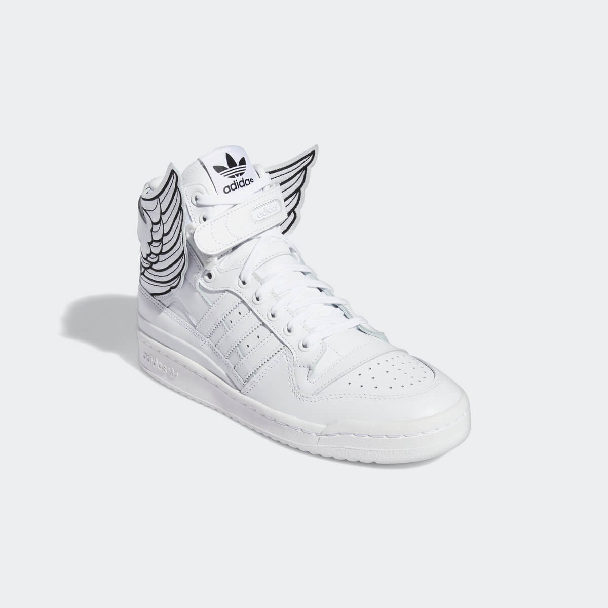 adidas x Jeremy Scott Forum High "Wings 4.0" - Footwear White/Core Black - GX9445