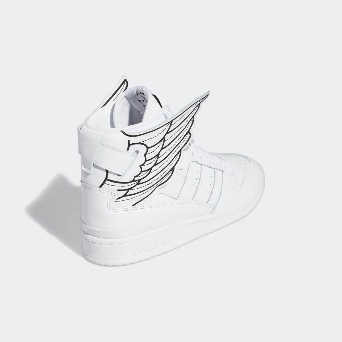 adidas x Jeremy Scott Forum High "Wings 4.0" - Footwear White/Core Black - GX9445