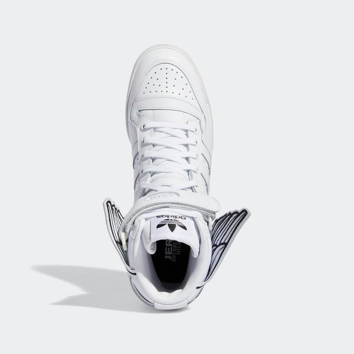 adidas x Jeremy Scott Forum High "Wings 4.0" - Footwear White/Core Black - GX9445