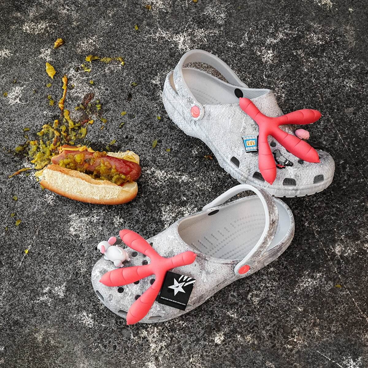 Crocs x Jeff Staple Sidewalk Luxe Classic Clog „Pigeon“