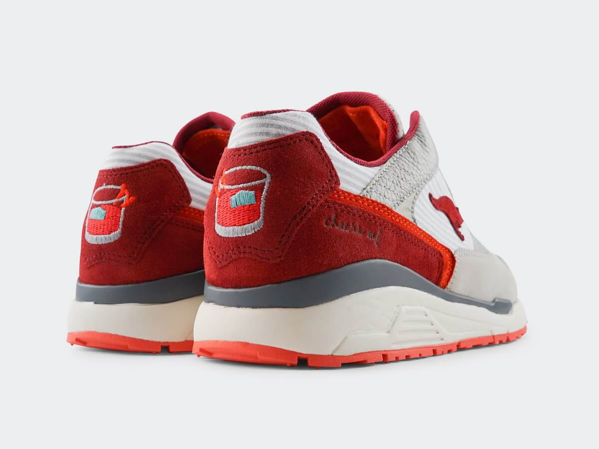 heel details - KangaROOS x The Rake "A Negroni Love Affair"