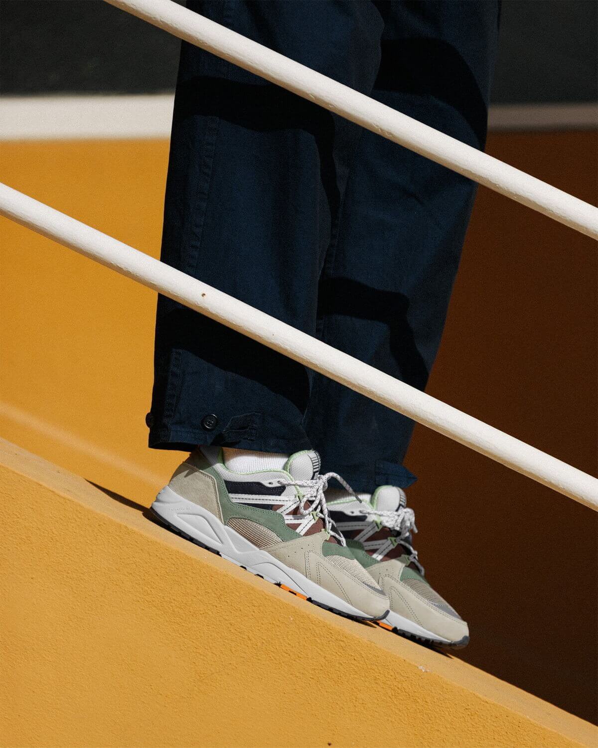 on feet - Karhu - Fusion 2.0 - asparagus green/iceberg green - F804122