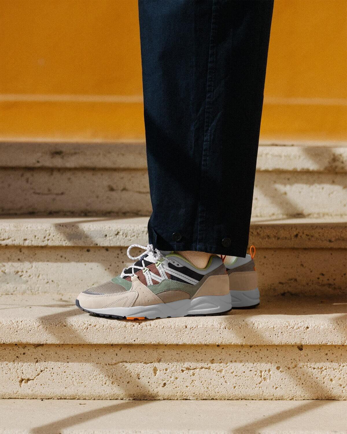 on feet - Karhu - Fusion 2.0 - asparagus green/iceberg green - F804122
