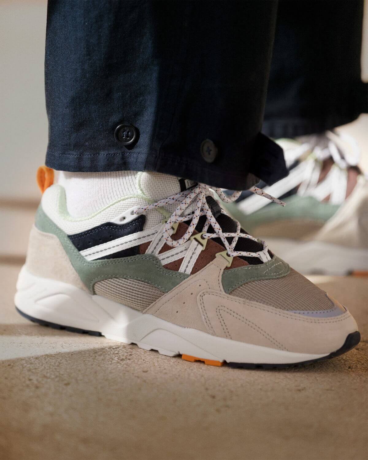 on feet - Karhu - Fusion 2.0 - asparagus green/iceberg green - F804122