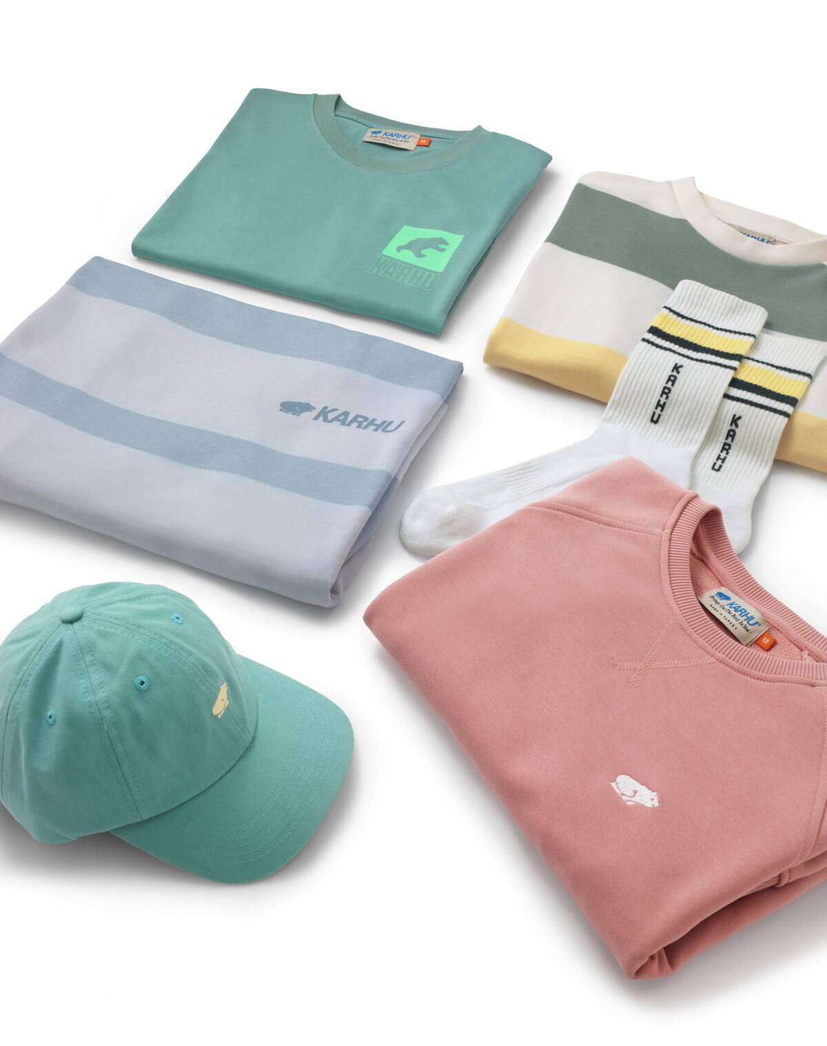 Karhu Heritage Design w/ Seasonal Colours SS22 Apparel Capsule Collection