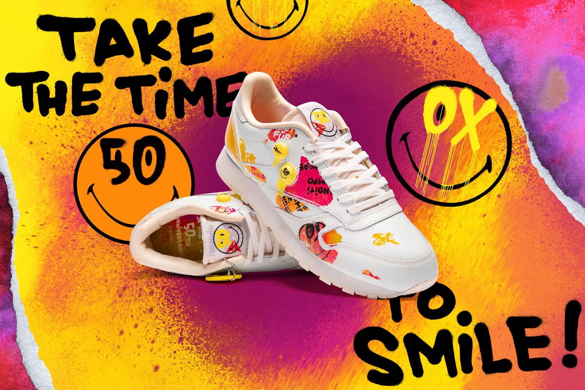 Reebok x SMILEY x Mr. André - Classic Leather Pump 50th - GY1580