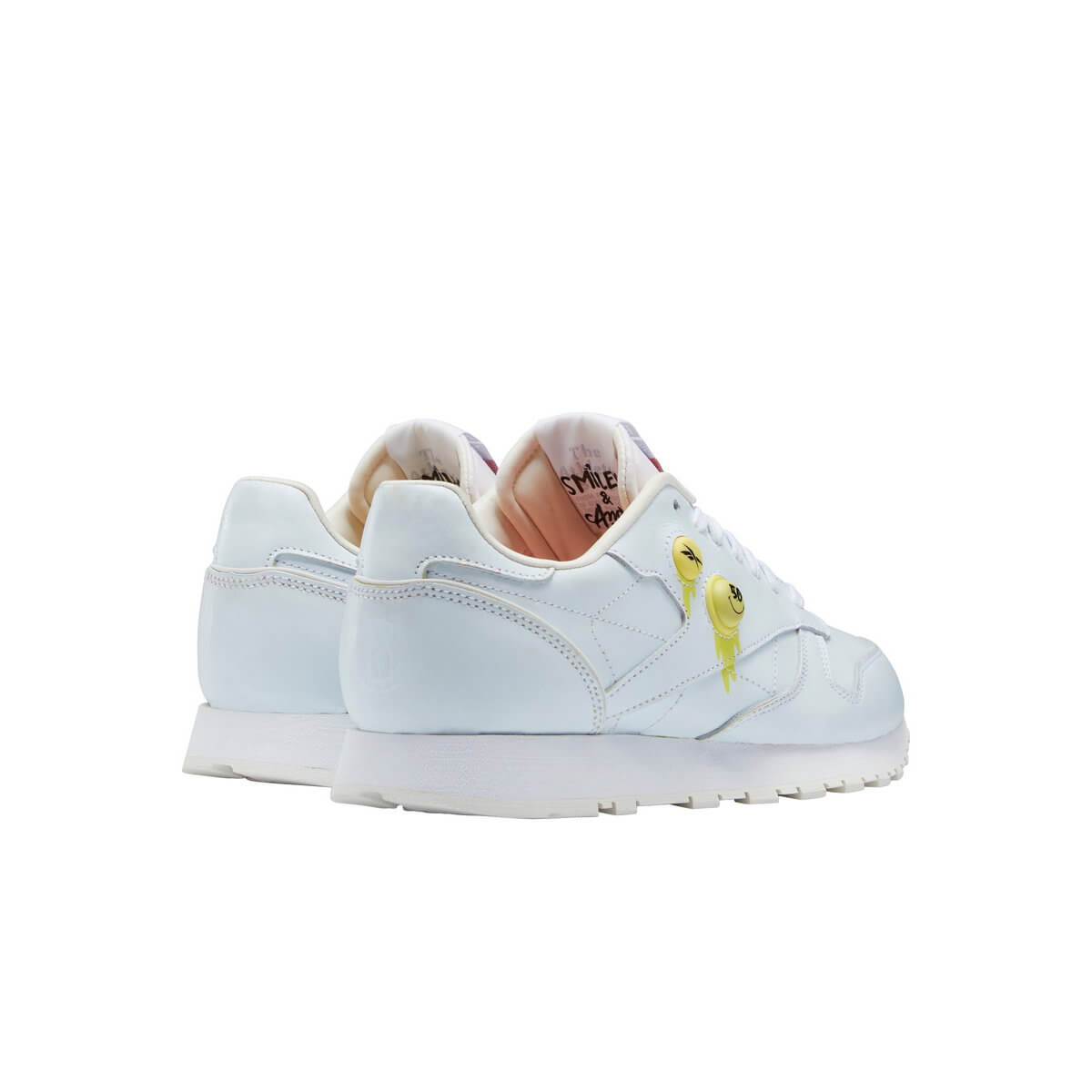 product on white - Reebok x SMILEY x Mr. André - Classic Leather Pump 50th - GY1580