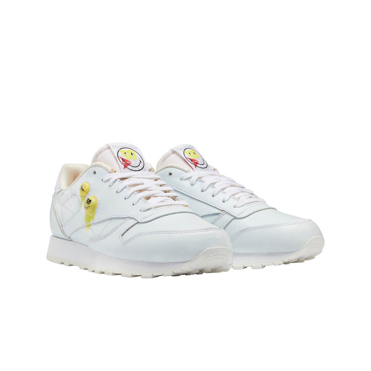 product on white - Reebok x SMILEY x Mr. André - Classic Leather Pump 50th - GY1580