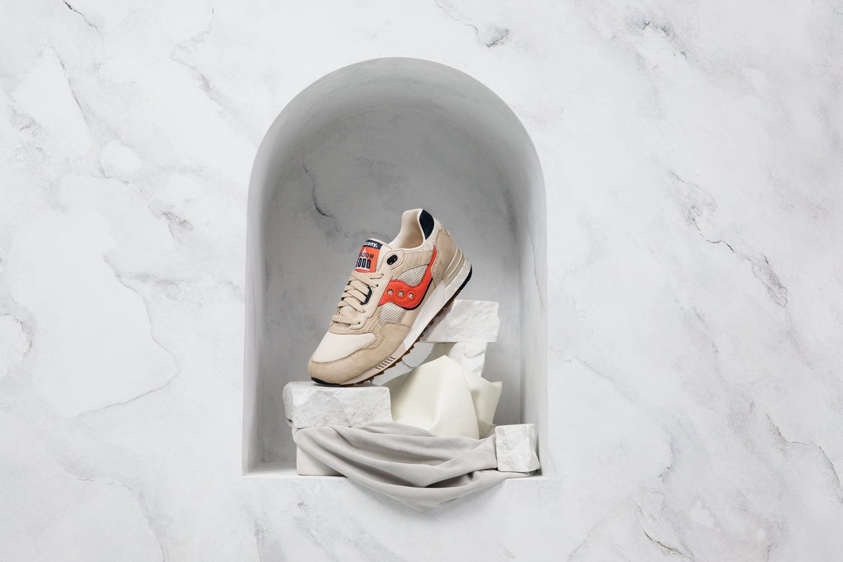 Saucony Shadow 5000 Premium - Beige / Blue / Orange - S70637-1