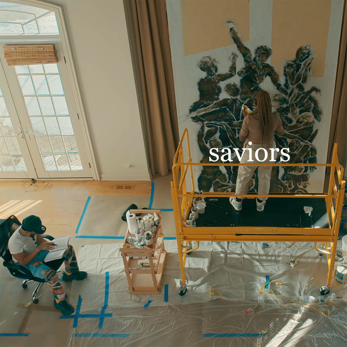 Chance the Rapper "Child of God" feat. Nike x Maison Chateau Rouge Air Jordan 1 "Fearless" & Balenciaga Track Sneaker