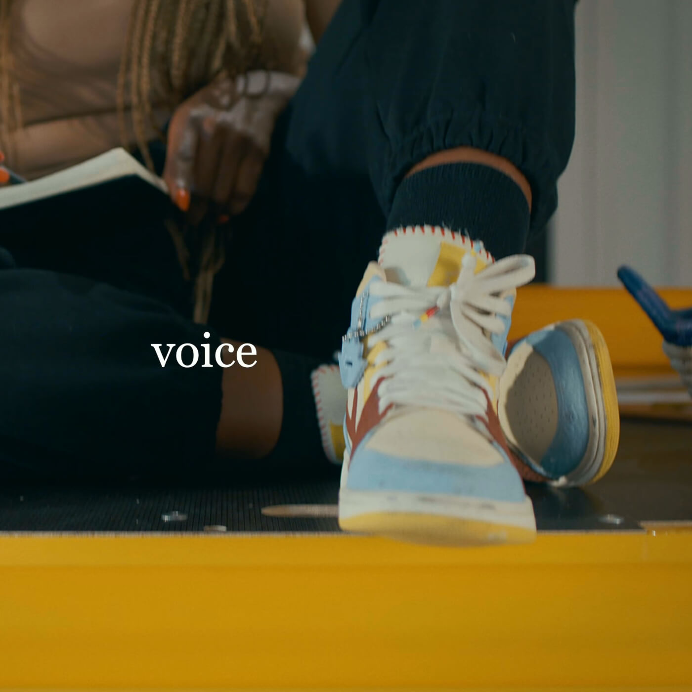 Chance the Rapper "Child of God" feat. Nike x Maison Chateau Rouge Air Jordan 1 "Fearless" & Balenciaga Track Sneaker