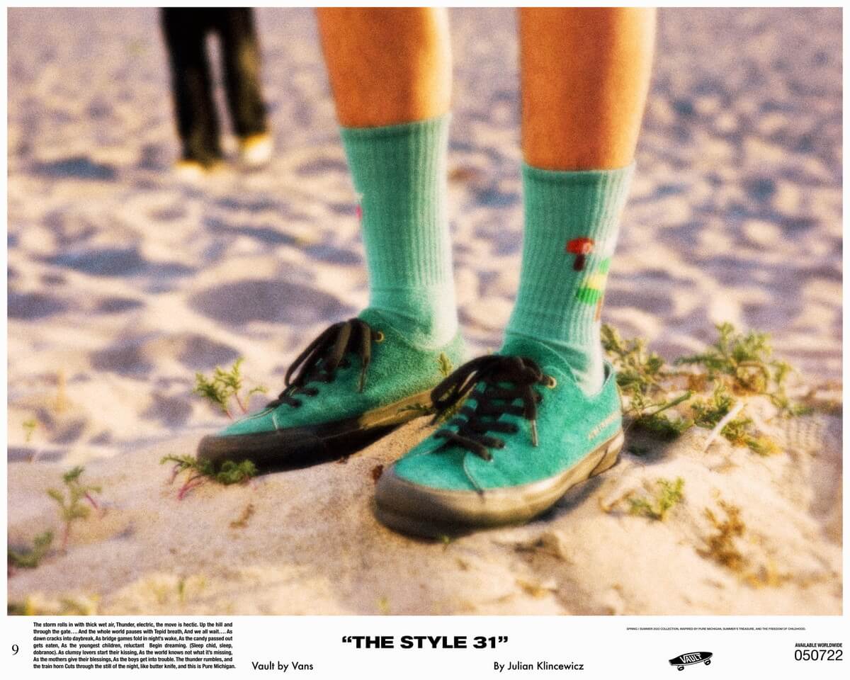 Vault by Vans x Julian Klincewicz - "Pale Fire Sky" Collection feat. Style 31 LX & Authentic SP LX