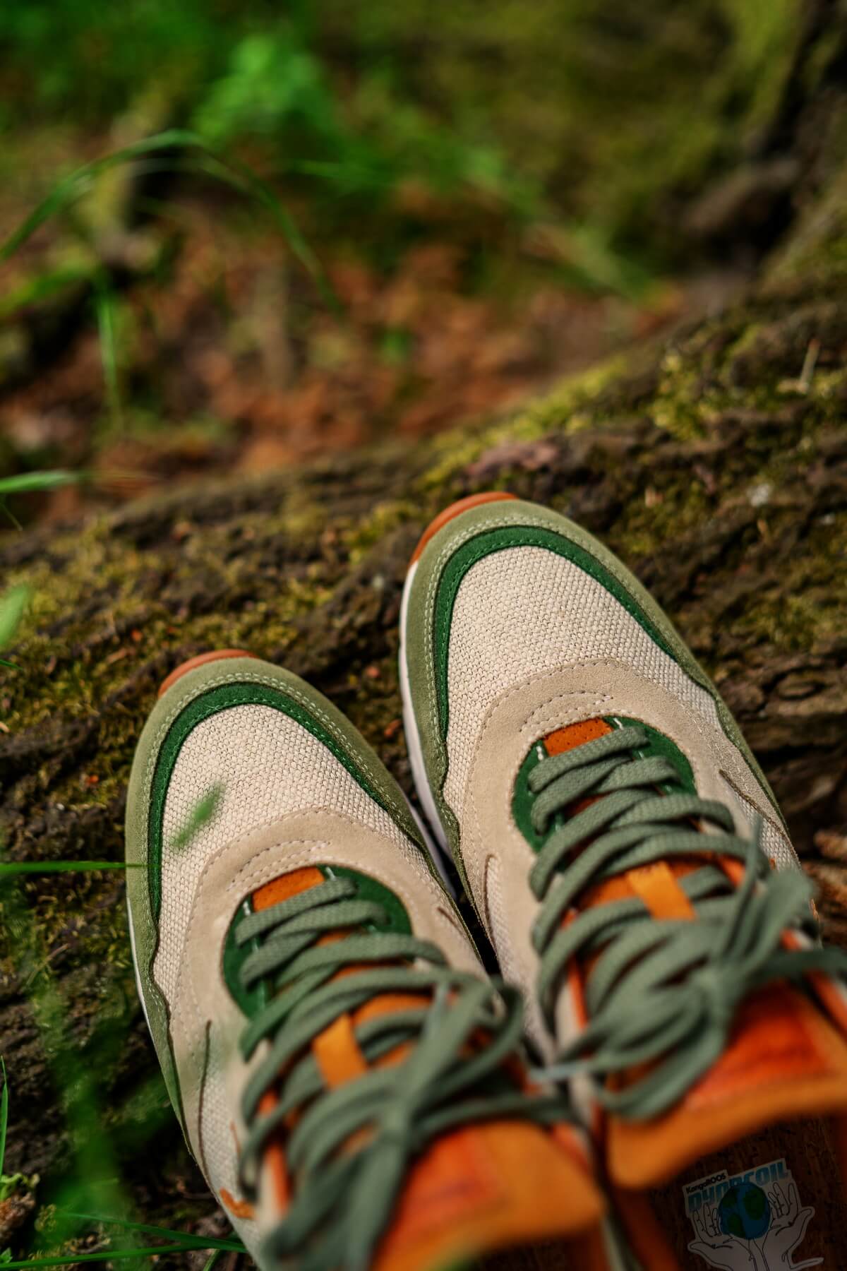 KangaROOS x Environment Day - Ultimate - "Made in Germany" - beige/forest - 4703E0001162