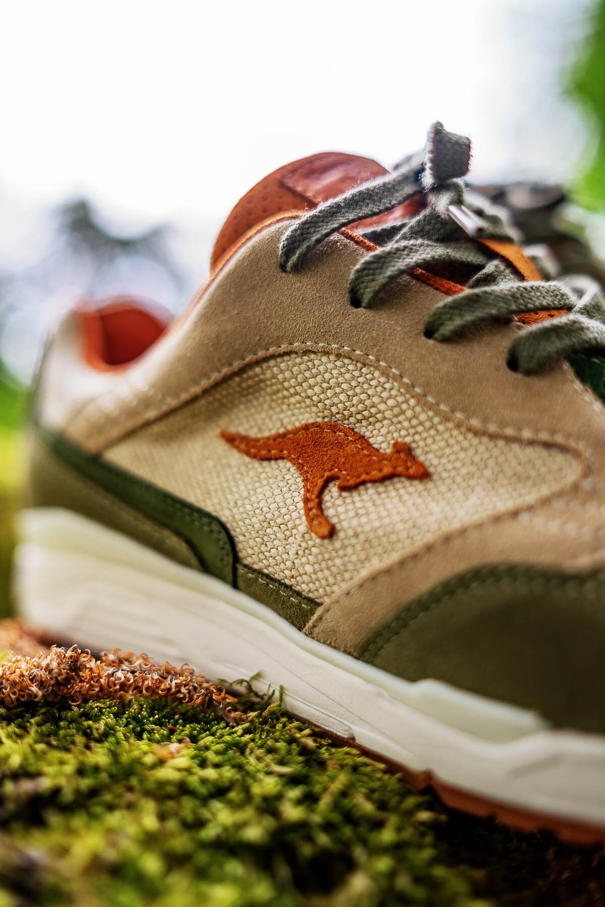 KangaROOS x Environment Day - Ultimate - "Made in Germany" - beige/forest - 4703E0001162