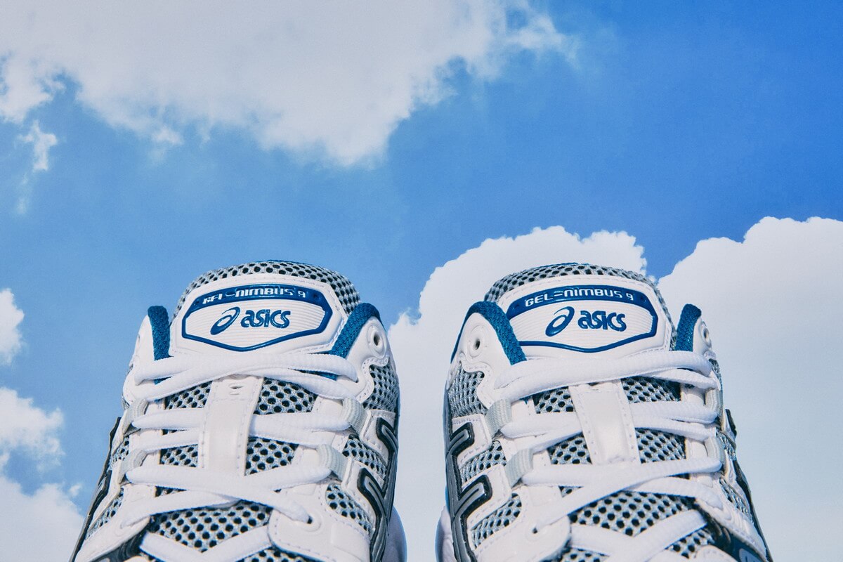 ASICS SportStyle - Gel Nimbus 9 - white/lake drive - 1201A424-101