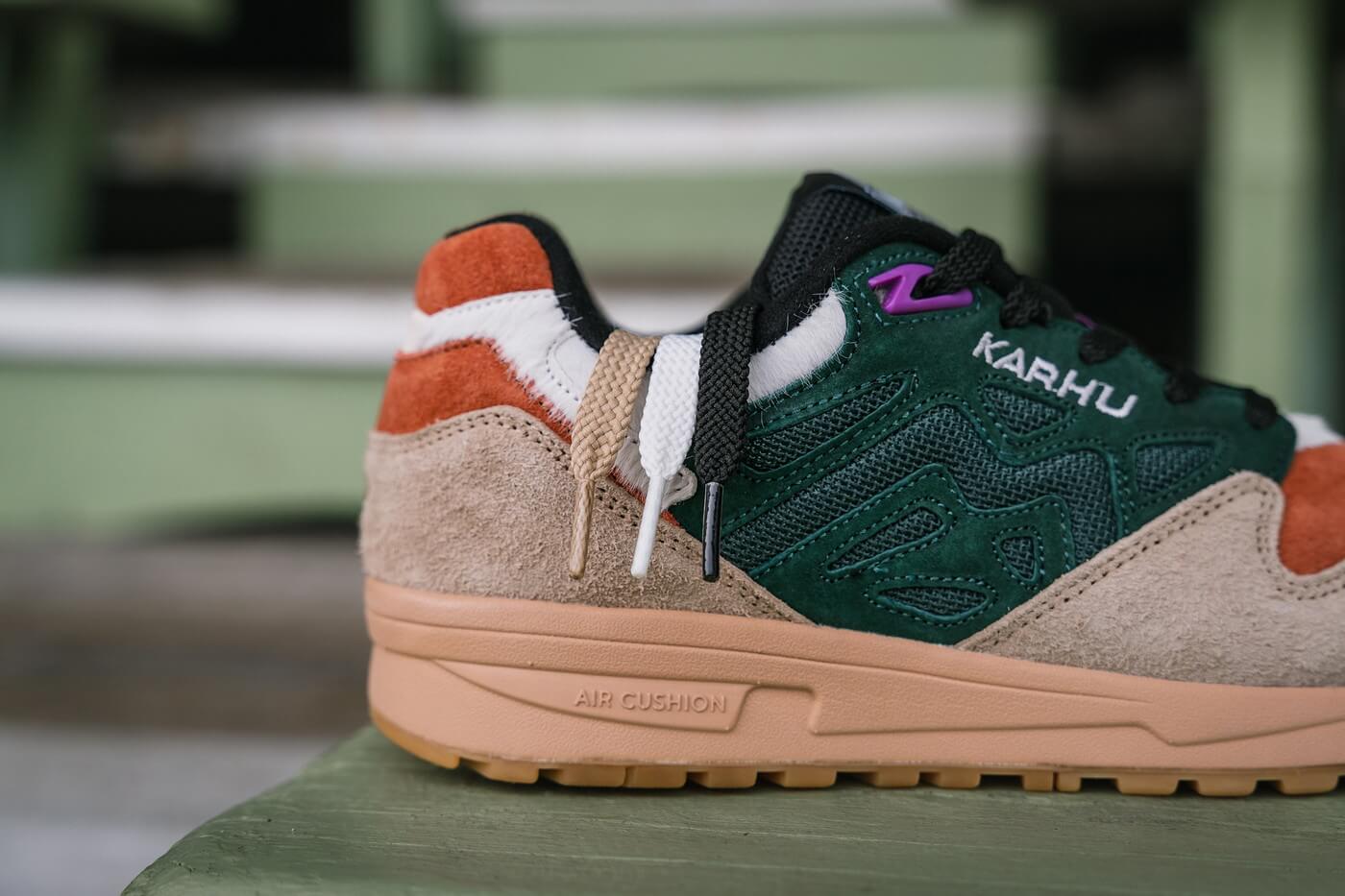 Karhu x HANON Legacy 96 "Highland Games" smoke gray / trekking green