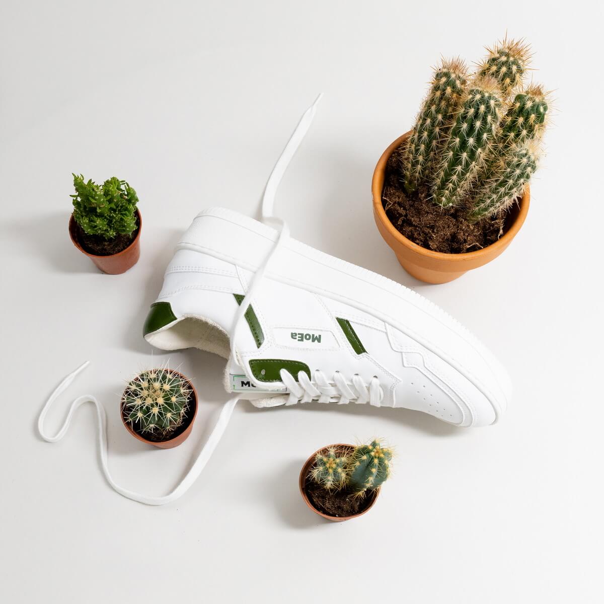 MoEa - Vegan Sneaker - GEN1 - Cactus White