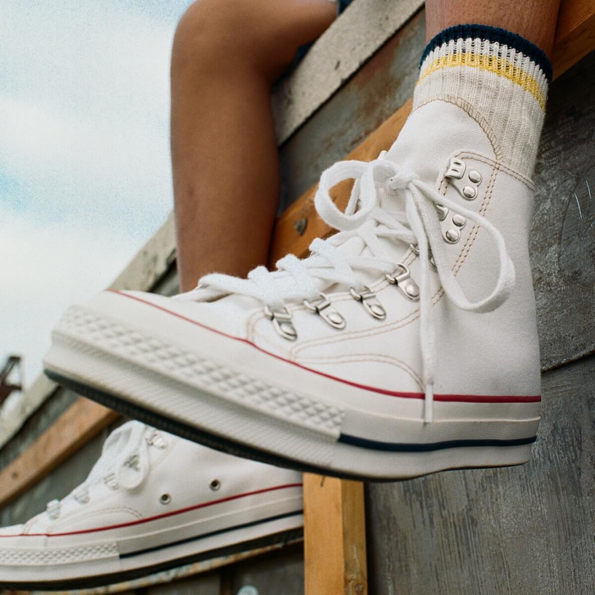 Converse x pgLang - Chuck Taylor All Star - CT70 - white/irish cream/navy