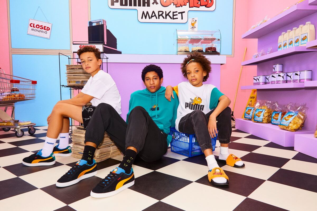 PUMA x Garfield Collection feat. Suede & Leadcat