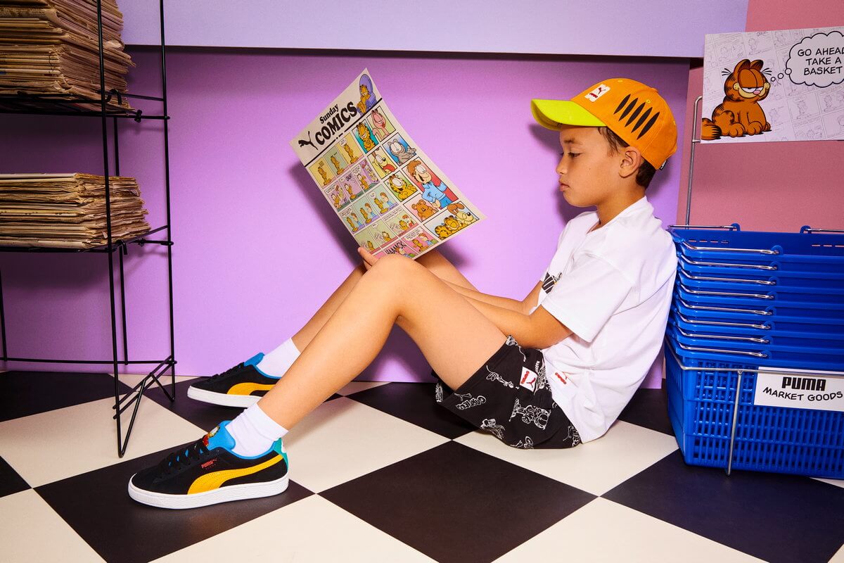 PUMA x Garfield Collection feat. Suede & Leadcat