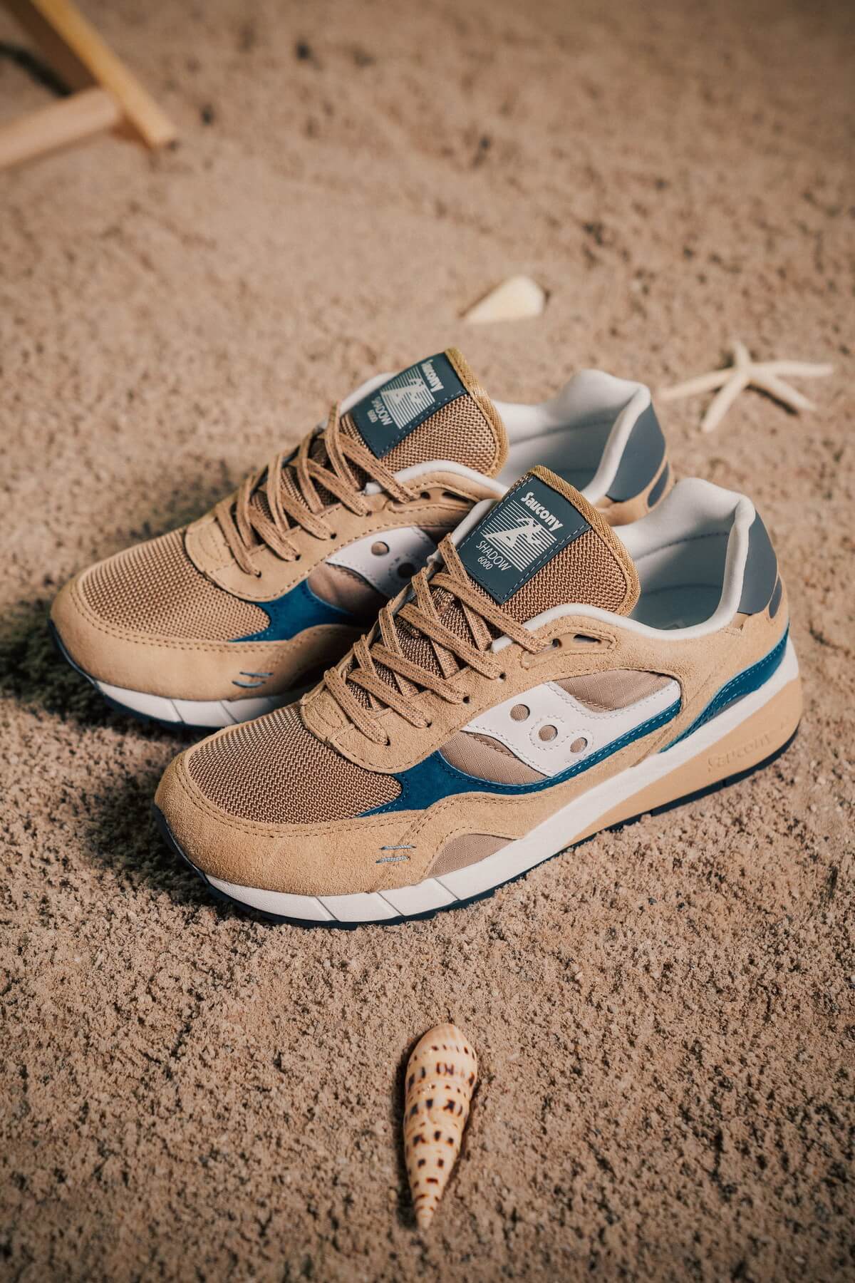 Saucony Shadow 6000 "Destination Spring" - Sand / Navy - S70674-3