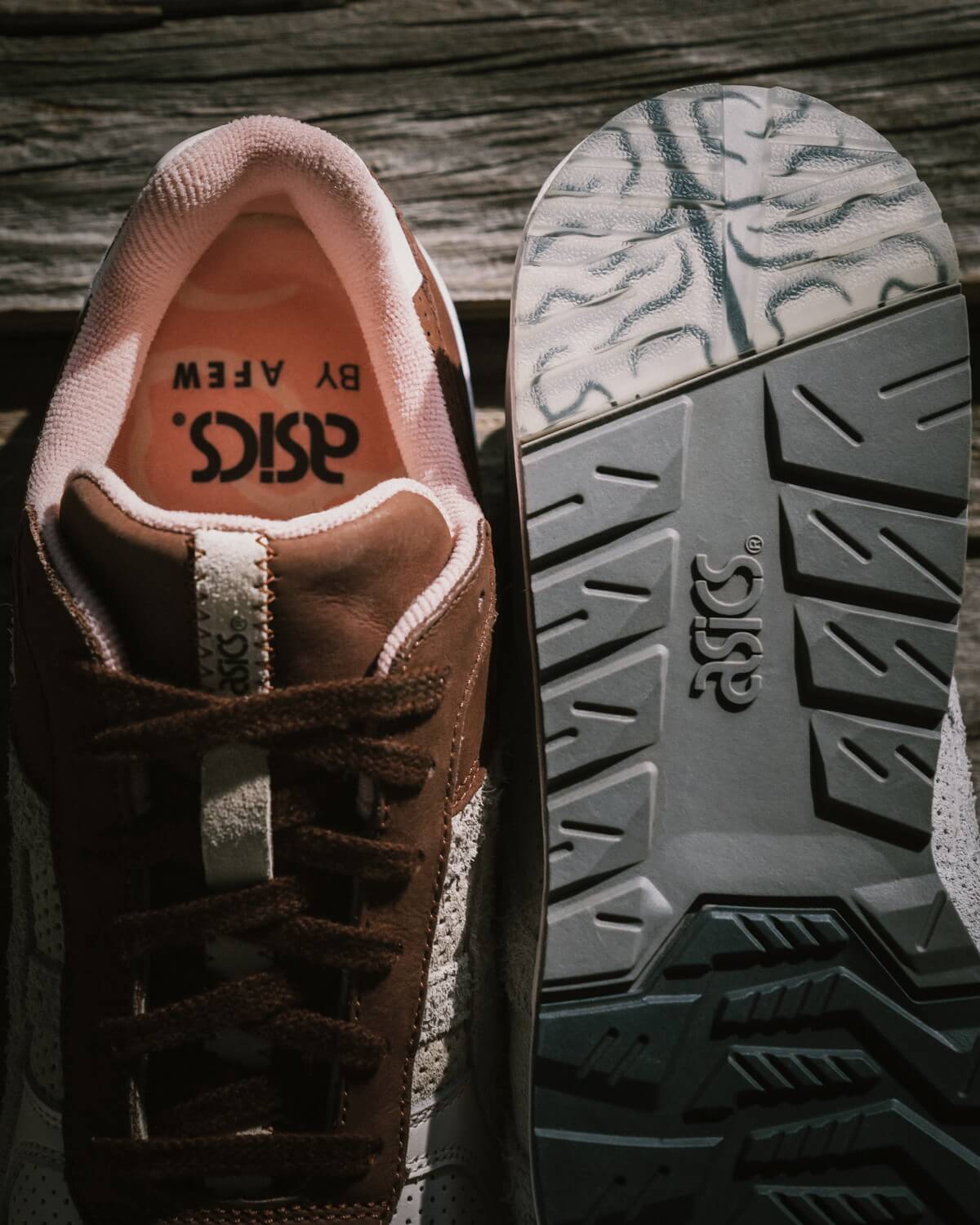 ASICS x AFEW GT-II "Uplifting Pack" - Blush/Chocolate Brown - 1201A480-700