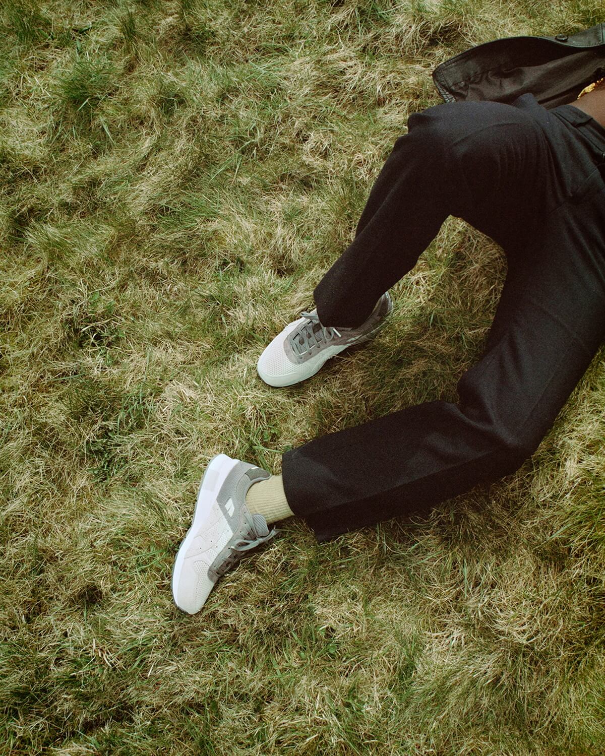 on feet - ASICS x AFEW GT-II "Uplifting Pack" - Polar Shade / Carbon - 1201A704-020
