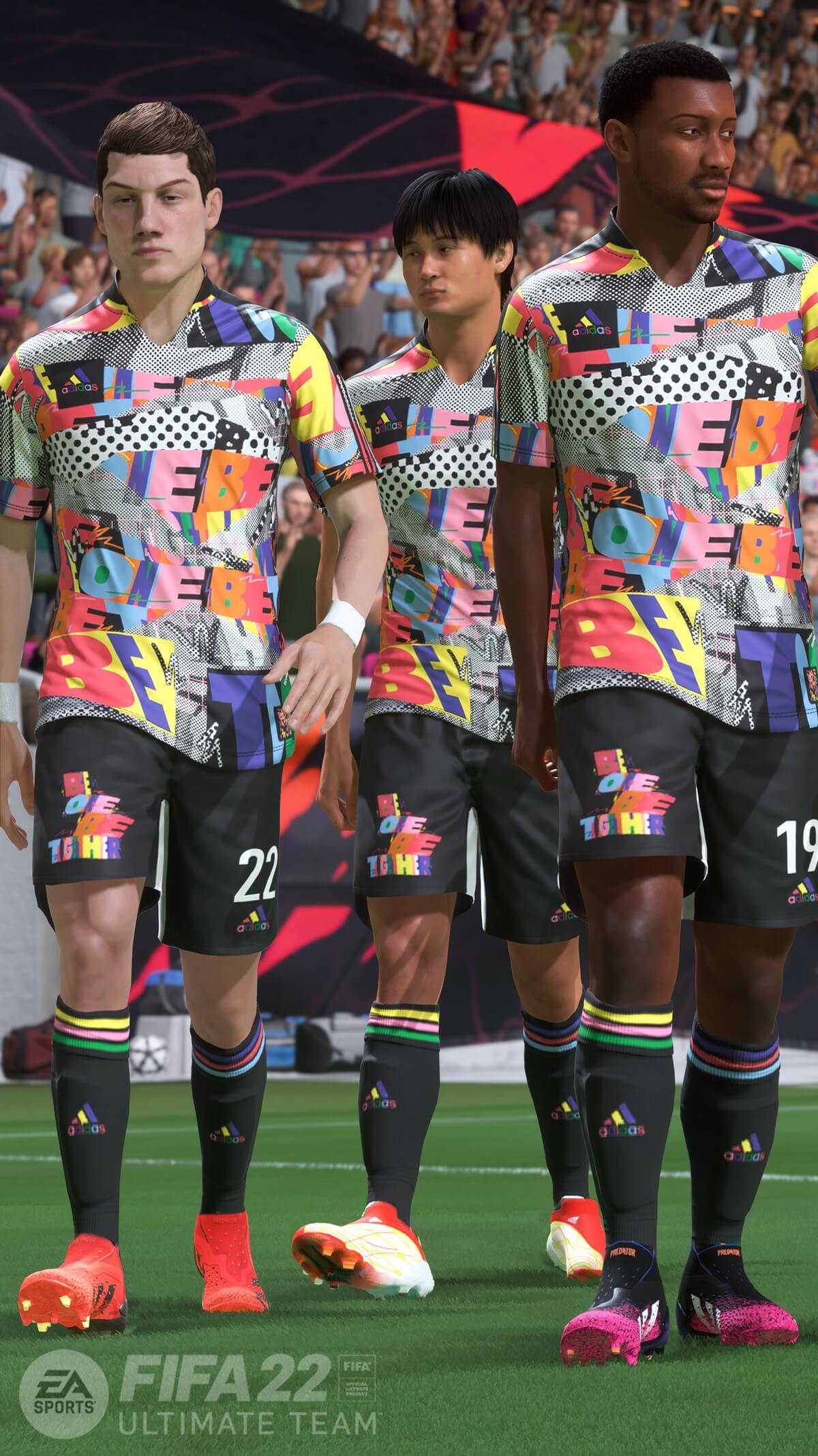 adidas Pride Collection in EA Sports FIFA 22