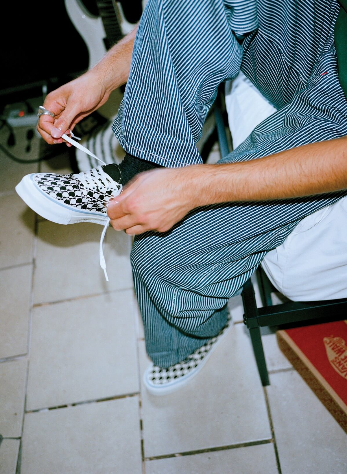 on feet - Vault by Vans x Brain Dead OG Authentic LX