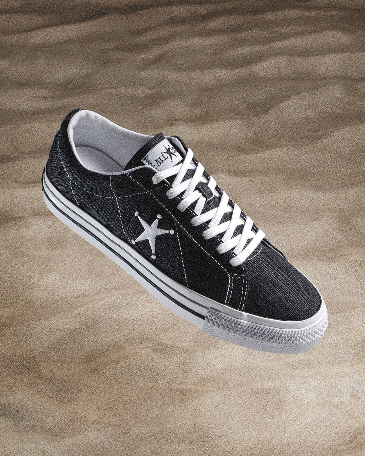 Converse x Stussy - One Star - black/white - 173120C