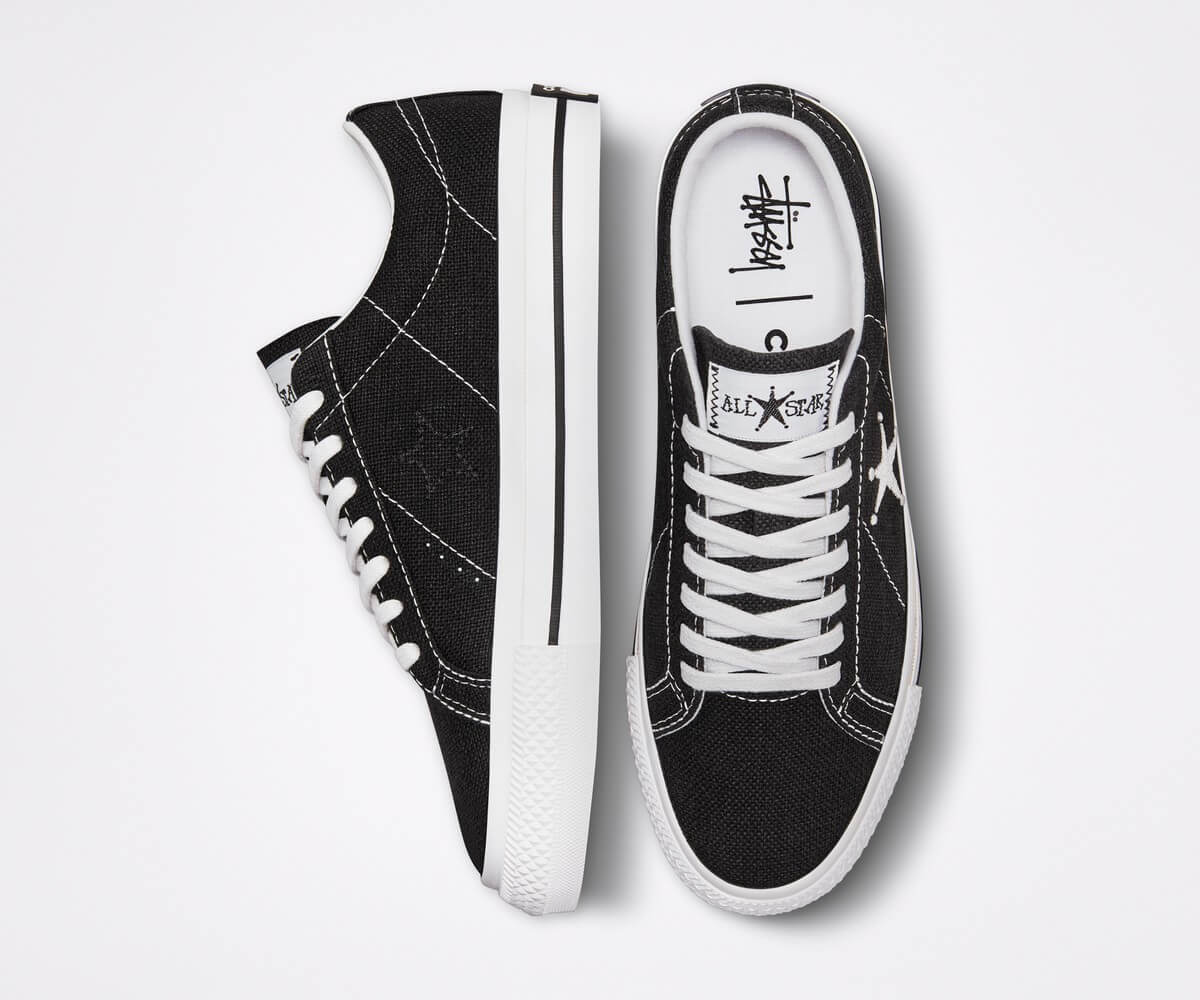 product: Converse x Stussy - One Star - black/white - 173120C