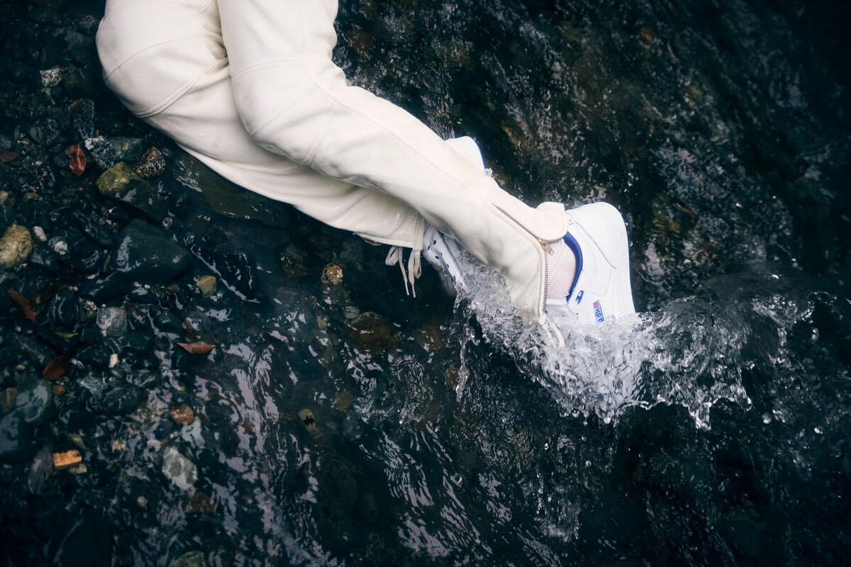 Reebok x Mountain Research - Club C Mid II - Footwear White/Cobalt/Chalk - GX9046