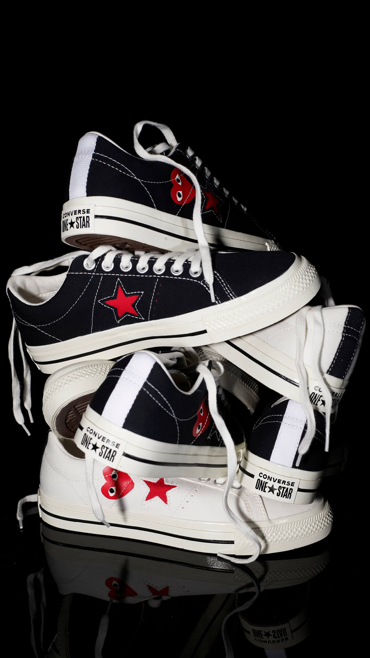 Converse x Comme des Garçons Play One Star