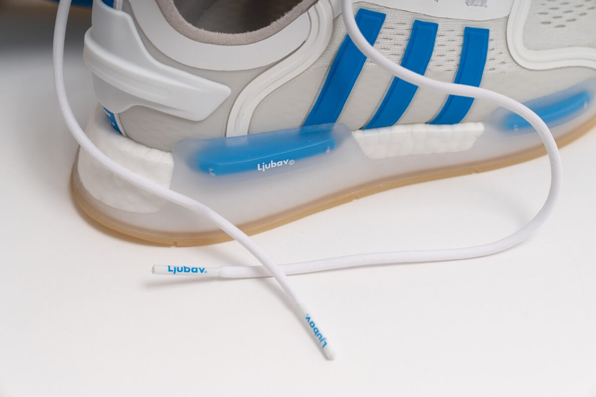LJUBAV - RIN - Logo Detail - product - adidas Originals & LJUBAV NMD_V3 "Classic Blue"