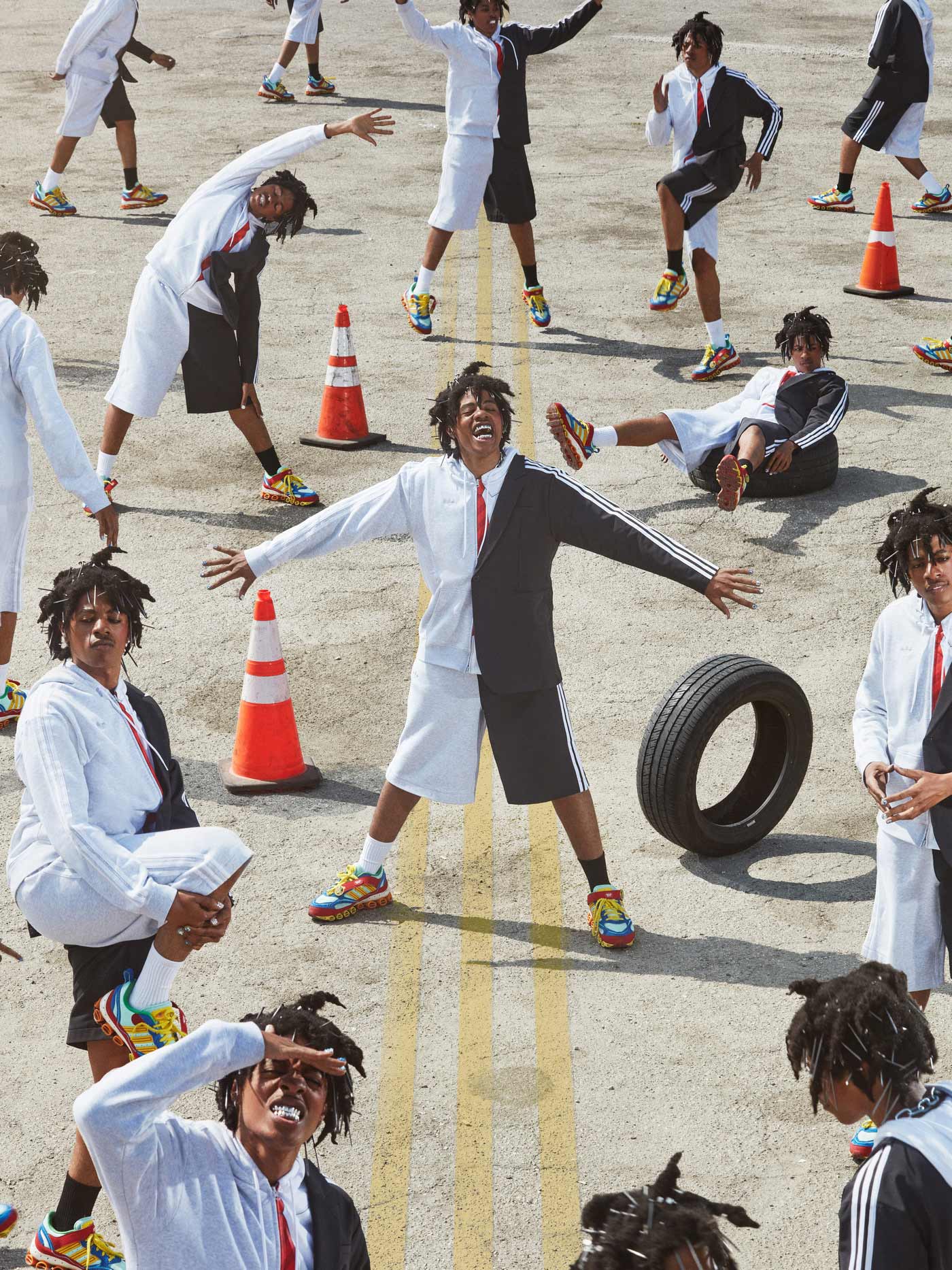 adidas Originals x Kerwin Frost Sneaker & Apparel Collection Summer 2022 featuring Microbounce