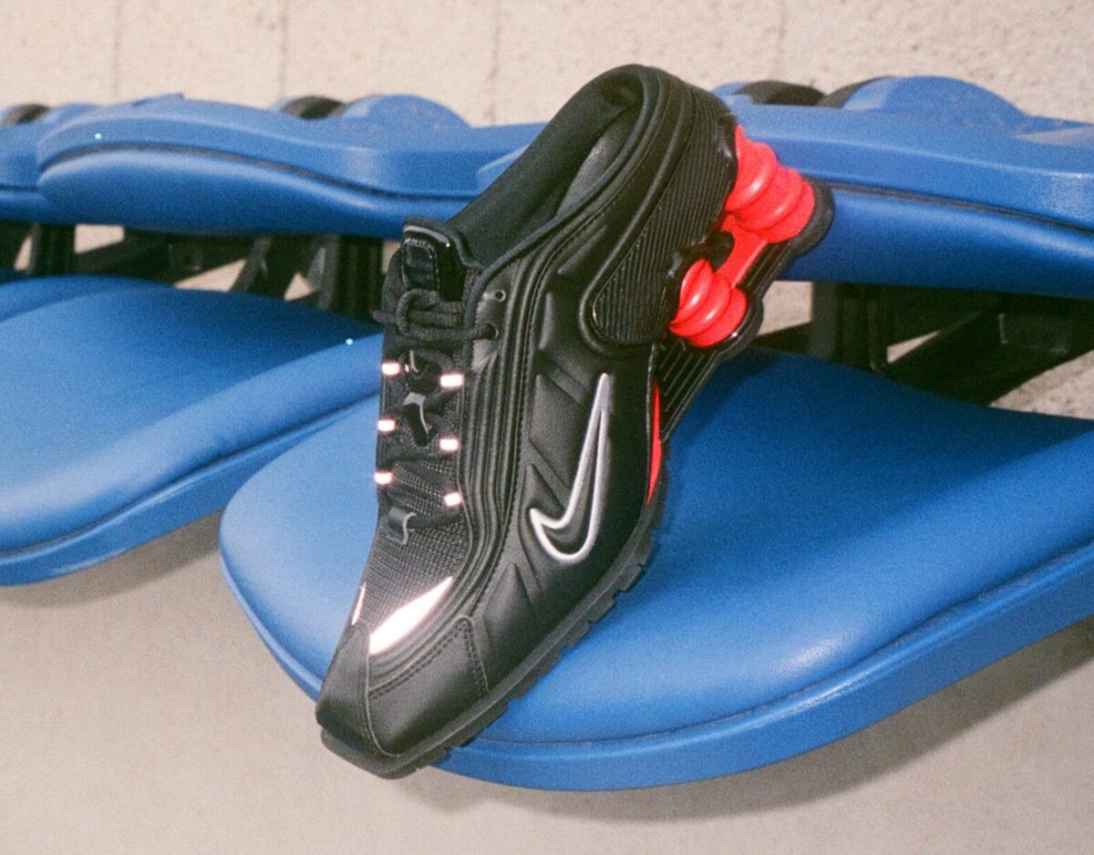 Nike x Martine Rose SHOX Mule MR4 Black & White