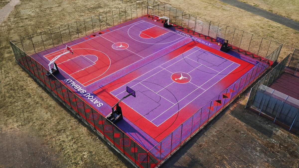 Satou Sabally x Jordan Brand Basketball Court - Berlin Tempelhof