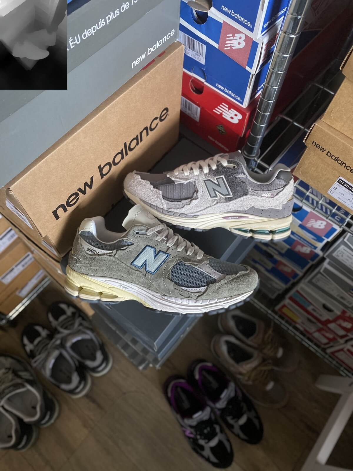 New Balance 2002R "Protection Pack" M2002RDD Mirage Grey / Trooper & M2002RDA Rain Cloud/Grey
