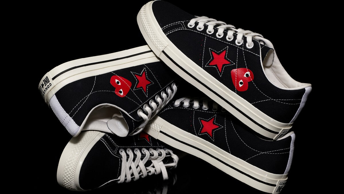 Converse x Comme des Garçons Play One Star