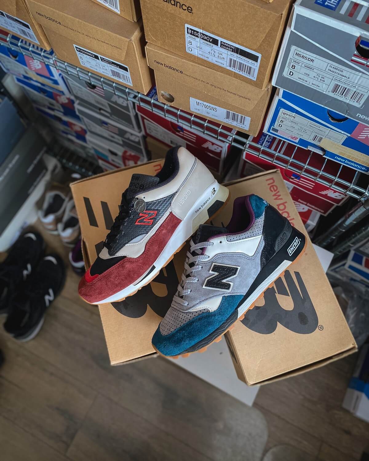 New Balance x LFSTL M577BGP "Kakkerlak" and New Balance x Crooked Tongues x Solebox x Bread & Butter